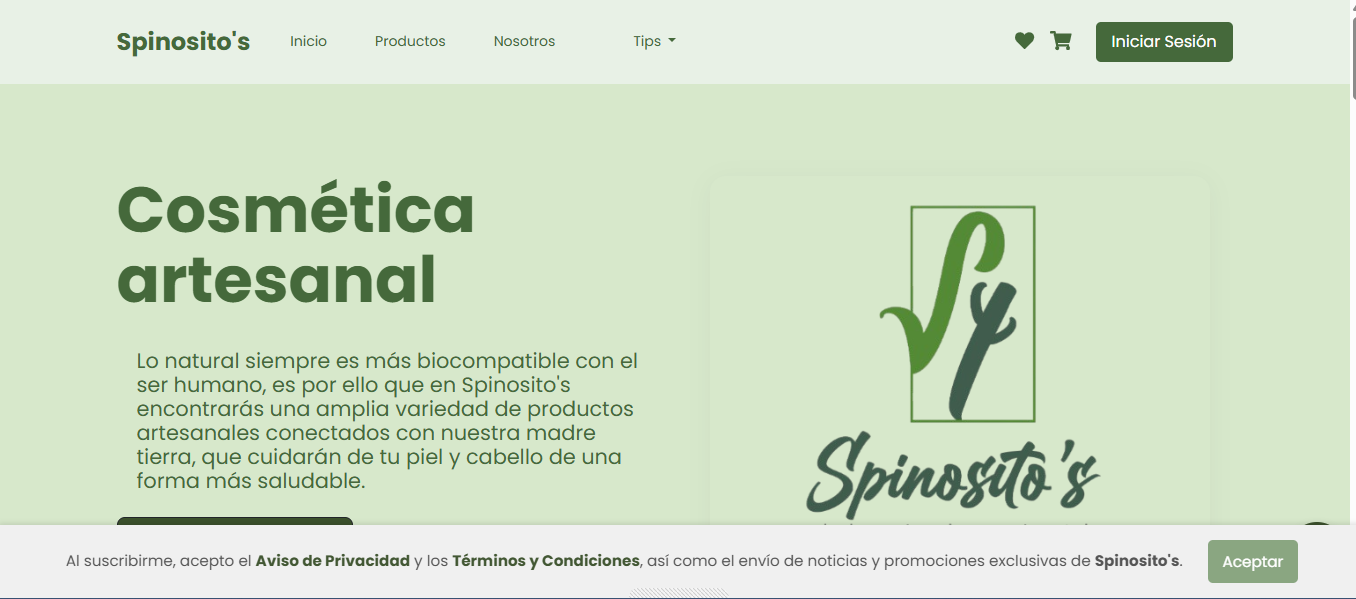 E-commerce Spinosito's